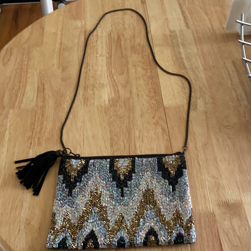 Colorful sequin bag